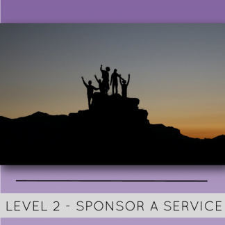 Level 2 package - Sponsor a service/Gift cards
