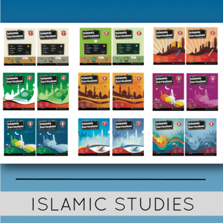 Islamic studies with Al Nasiha Publications books in the background